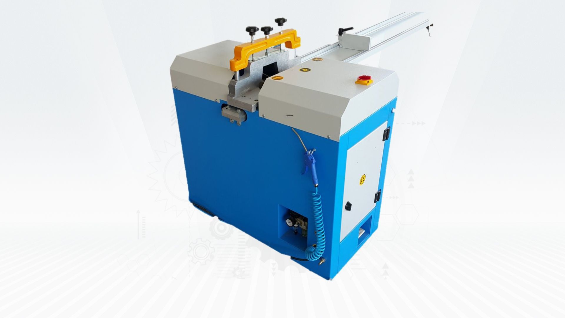 PVC CUTTING MACHINES - PVC PROFILLER V SECTION CUTTING MACHINE