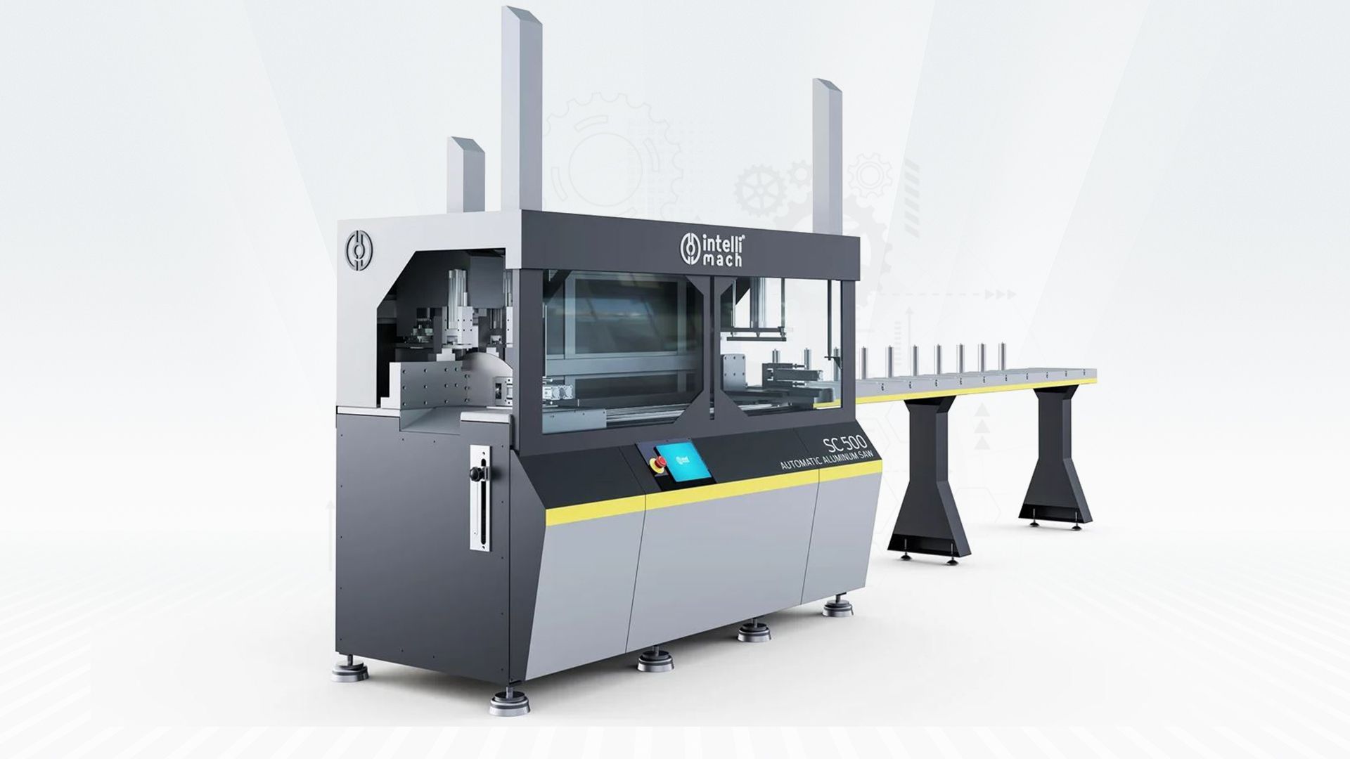 ALUMINUM CUTTING MACHINES - Automatic Aluminium Sawing and Drilling Machine
