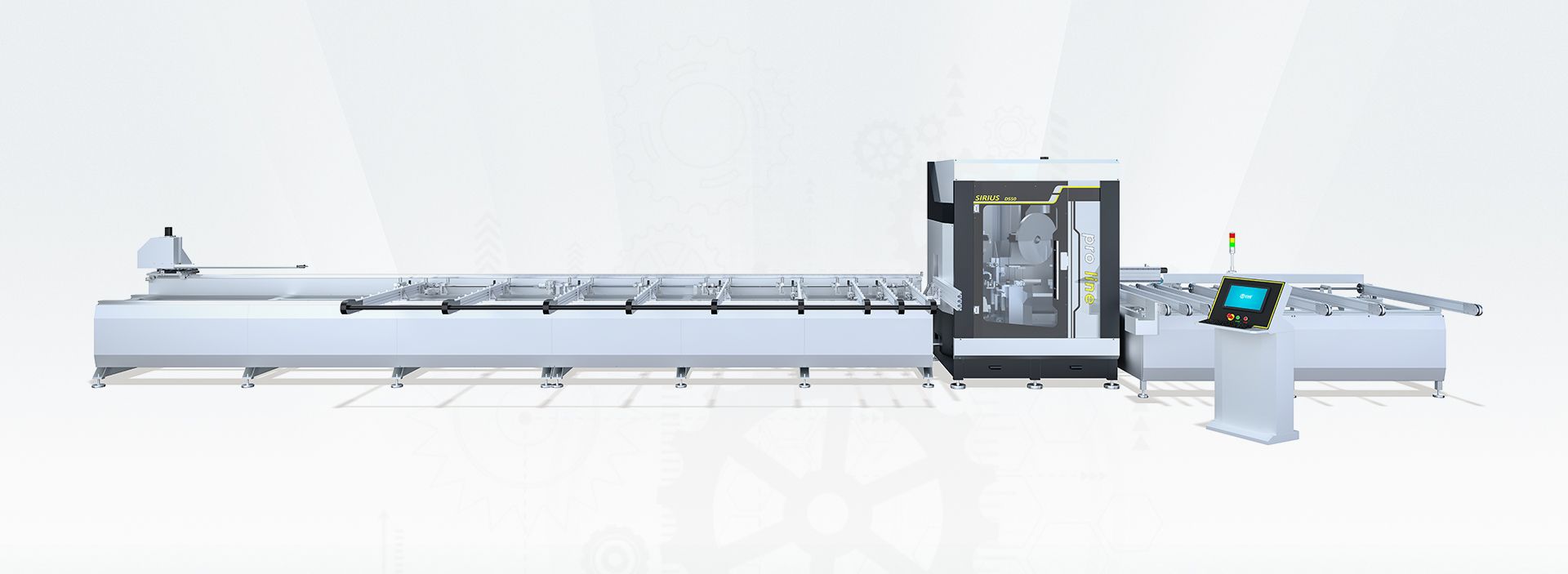 Pvc Profile Machining and Cutting Center