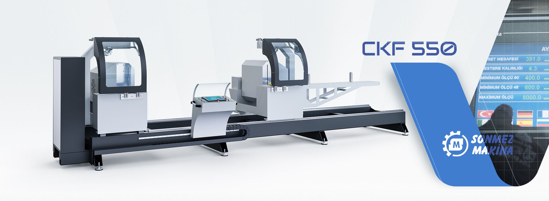 Double Head Cutting Machine 550 mm